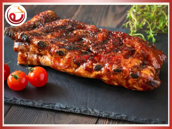 Món sườn non heo nướng BBQ hấp dẫn