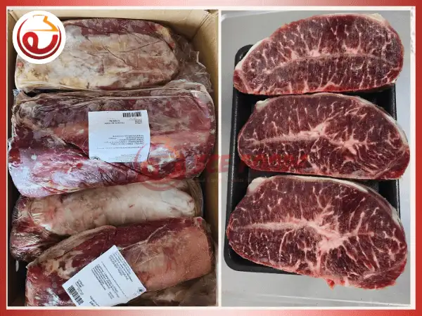 Lõi vai bò Tây Ban Nha El Encinar - Thực phẩm đông lạnh 3CE Foods nhập khẩu, giá sỉ