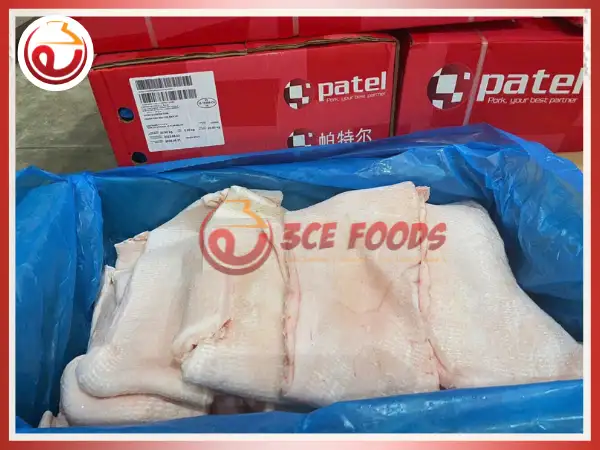Mỡ heo đông lạnh nhập khẩu, thùng 20kg giá sỉ - Thực phẩm đông lạnh 3CE Foods