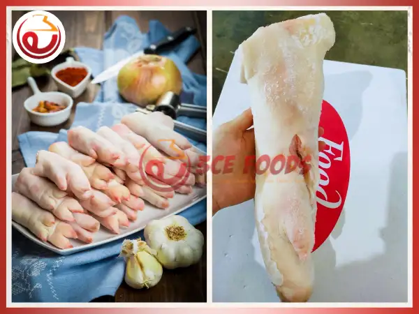 Móng giò heo đông lạnh nhập khẩu, thùng 10kg giá sỉ - Thực phẩm đông lạnh 3CE Foods