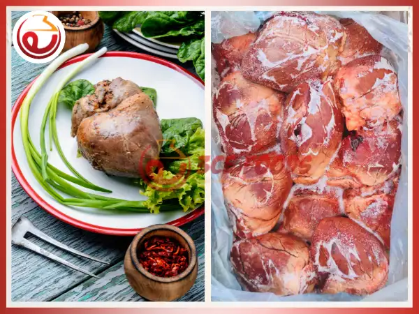 Tim heo đông lạnh nhập khẩu, thùng 10kg giá sỉ - Thực phẩm đông lạnh 3CE Foods